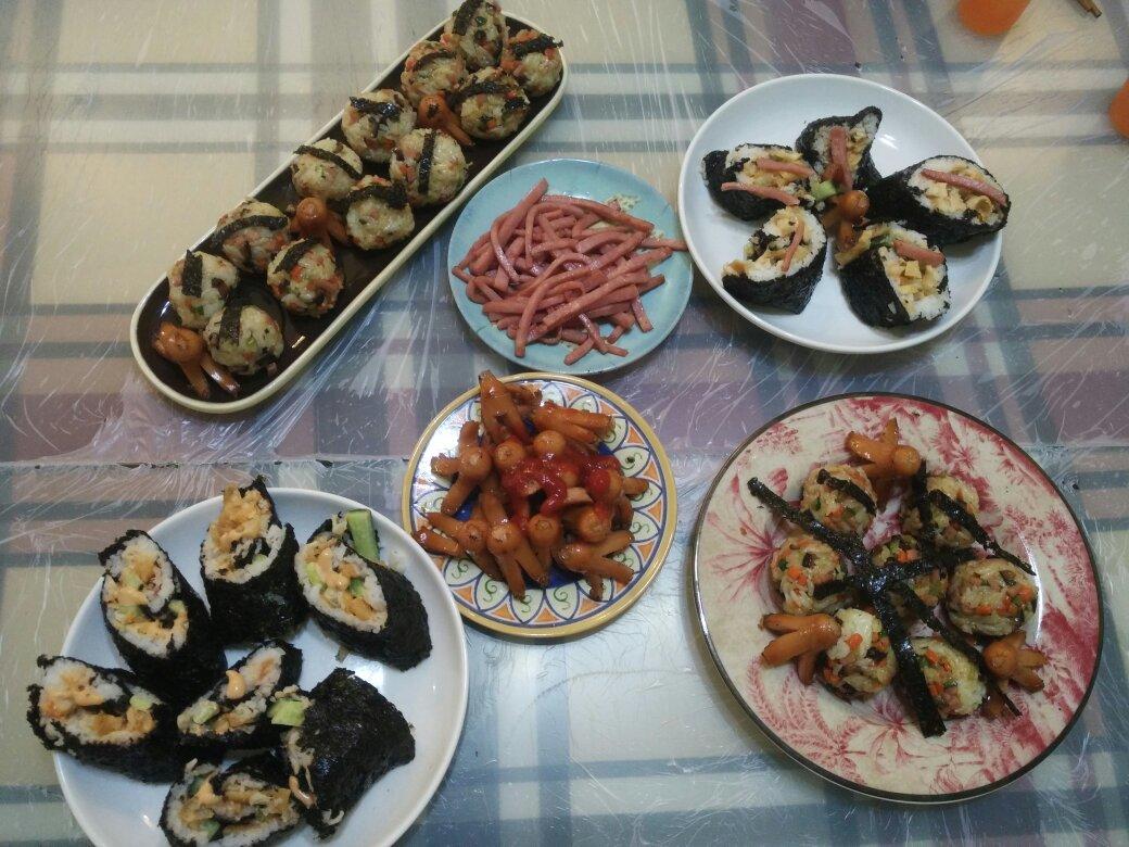 小朋友最爱的台湾饭团！