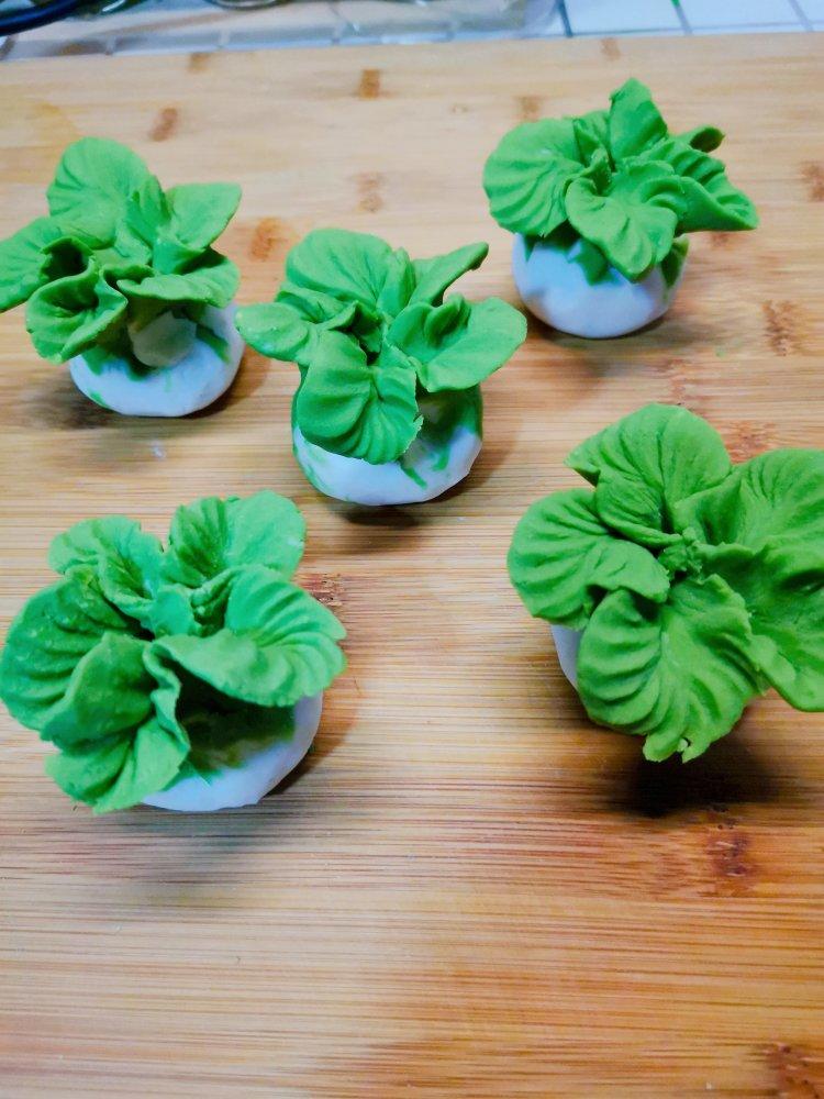 水晶白菜蒸饺