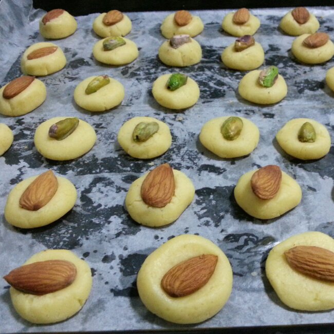 特浓奶香果酱酥饼