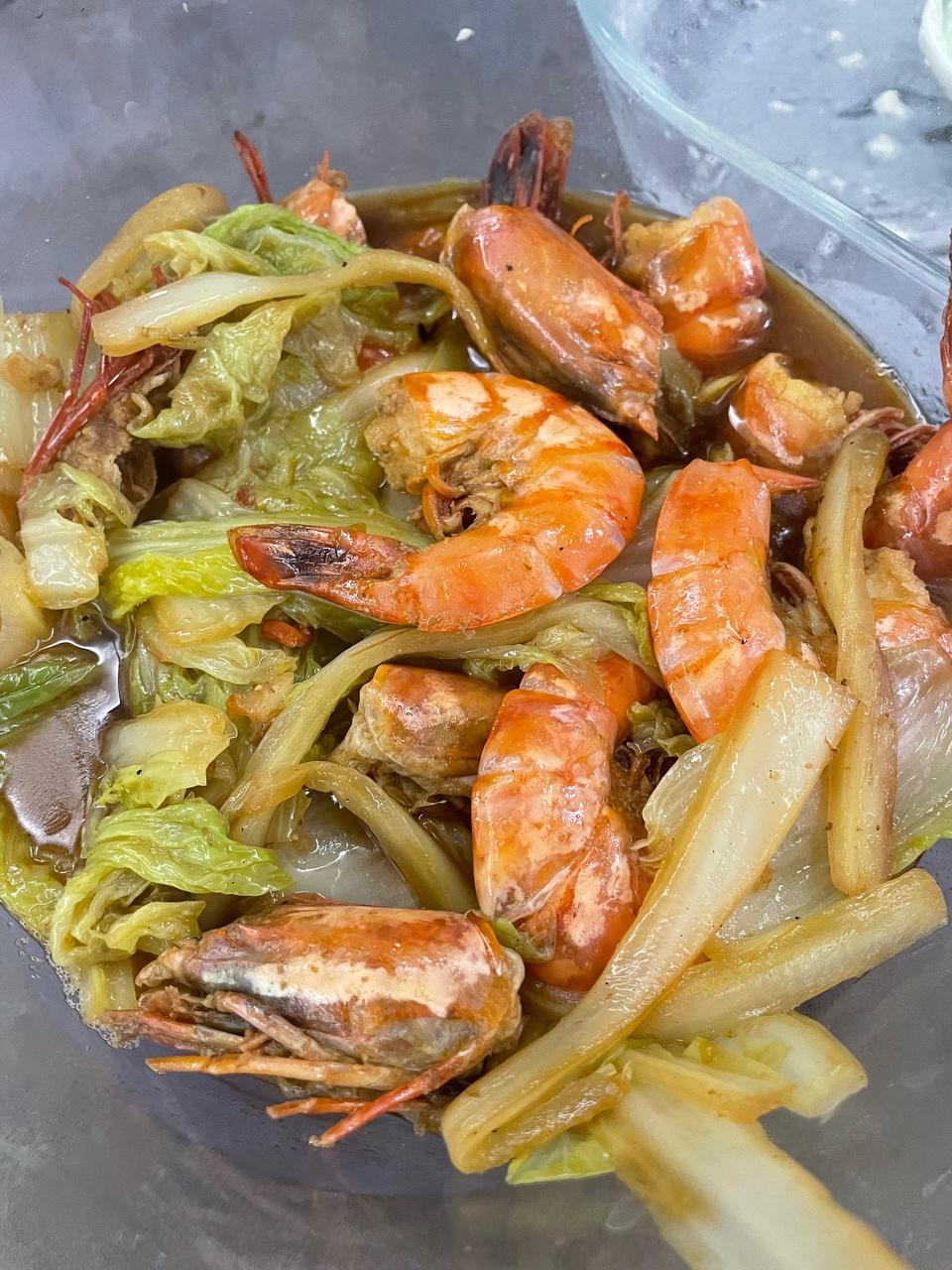 白菜🥬炖虾🦐的做法 步骤8