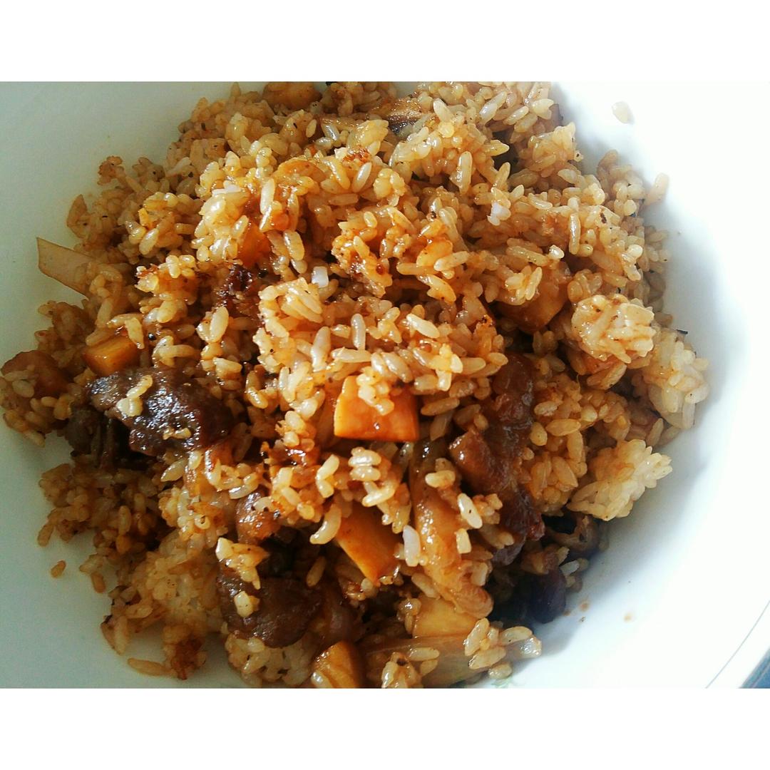 黑椒炒饭