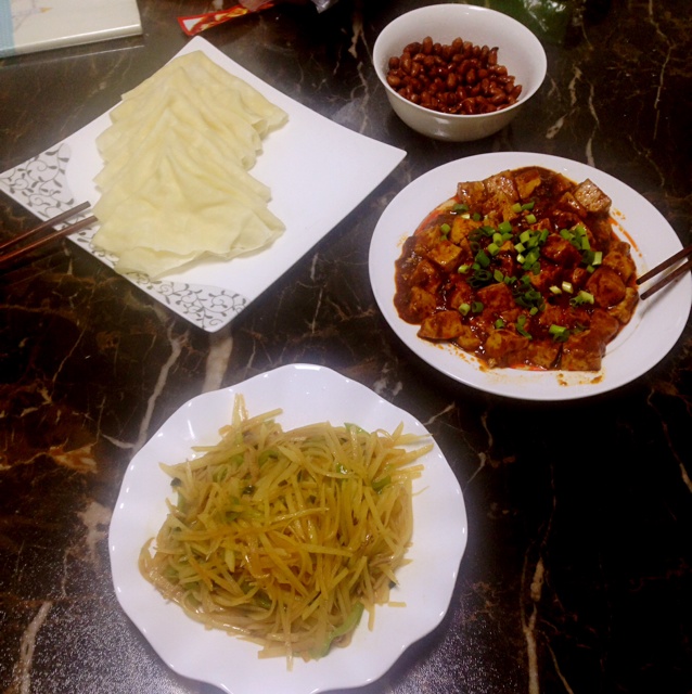 荷叶饼，水单饼