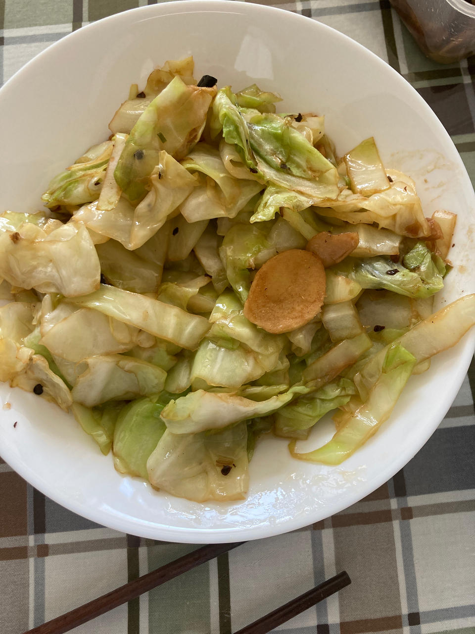 炝炒圆白菜