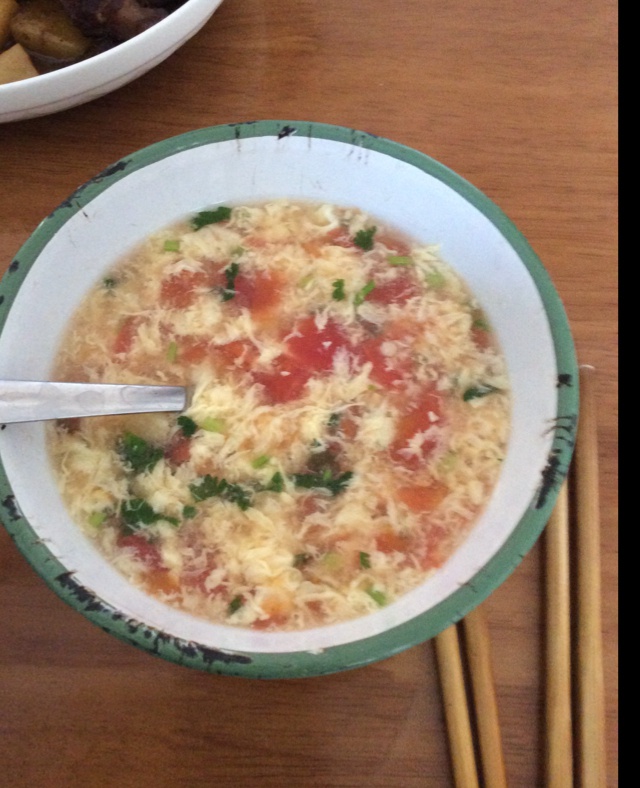 西红柿鸡蛋汤