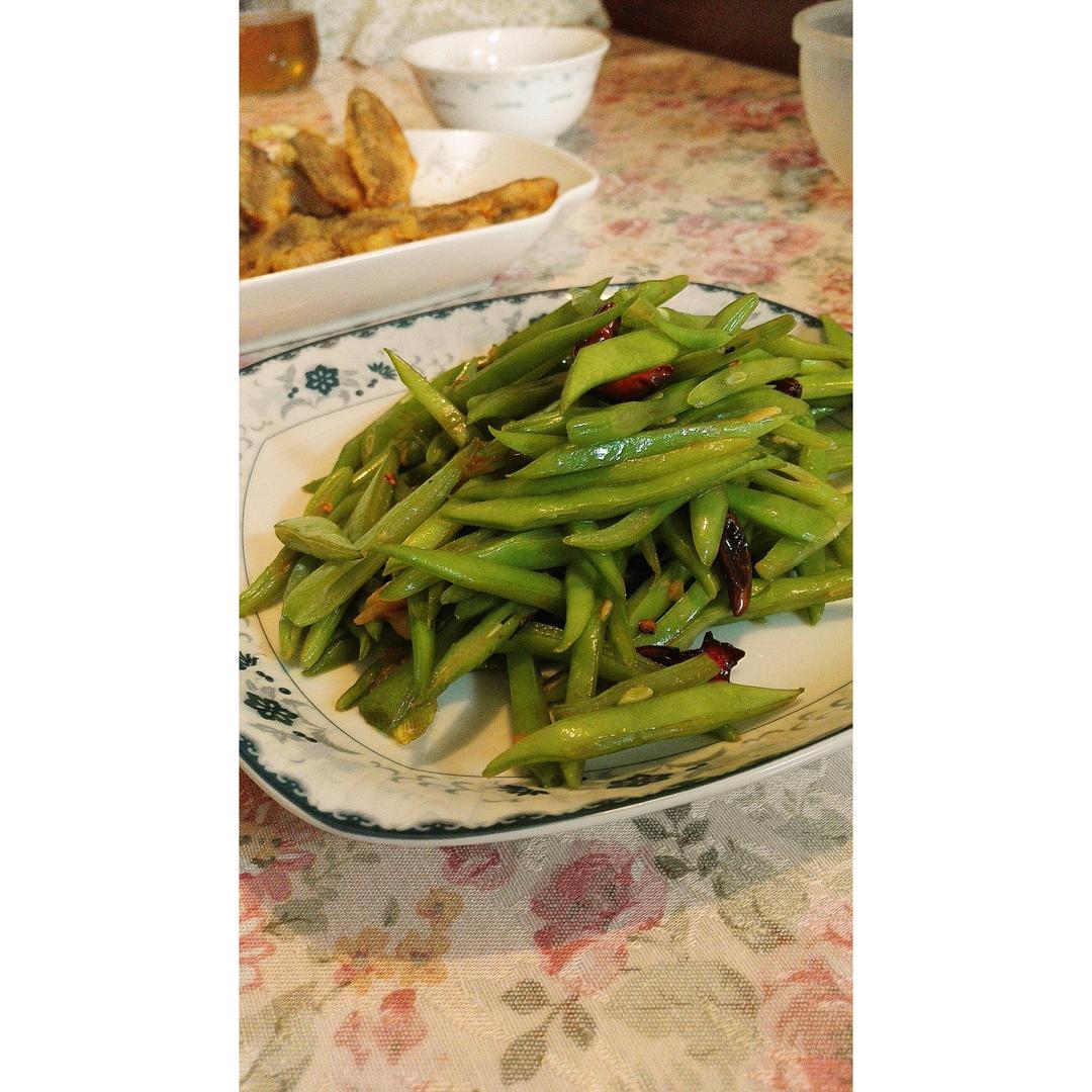 清炒豆角丝