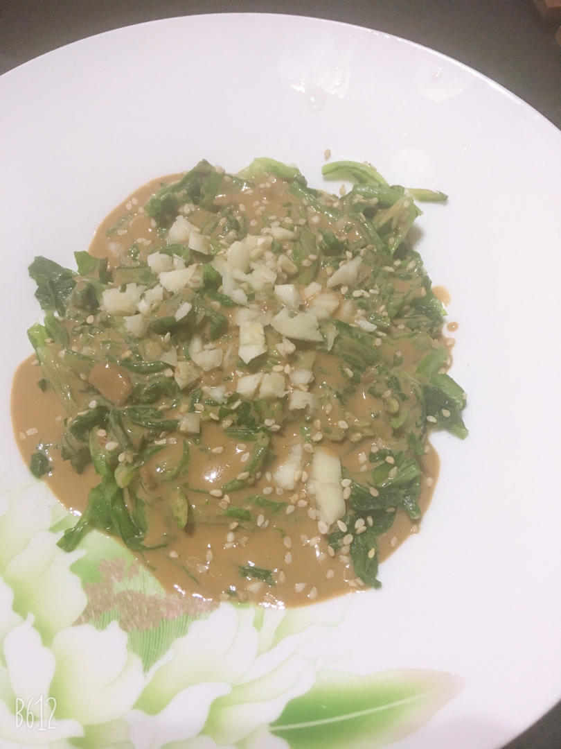 麻酱茼蒿