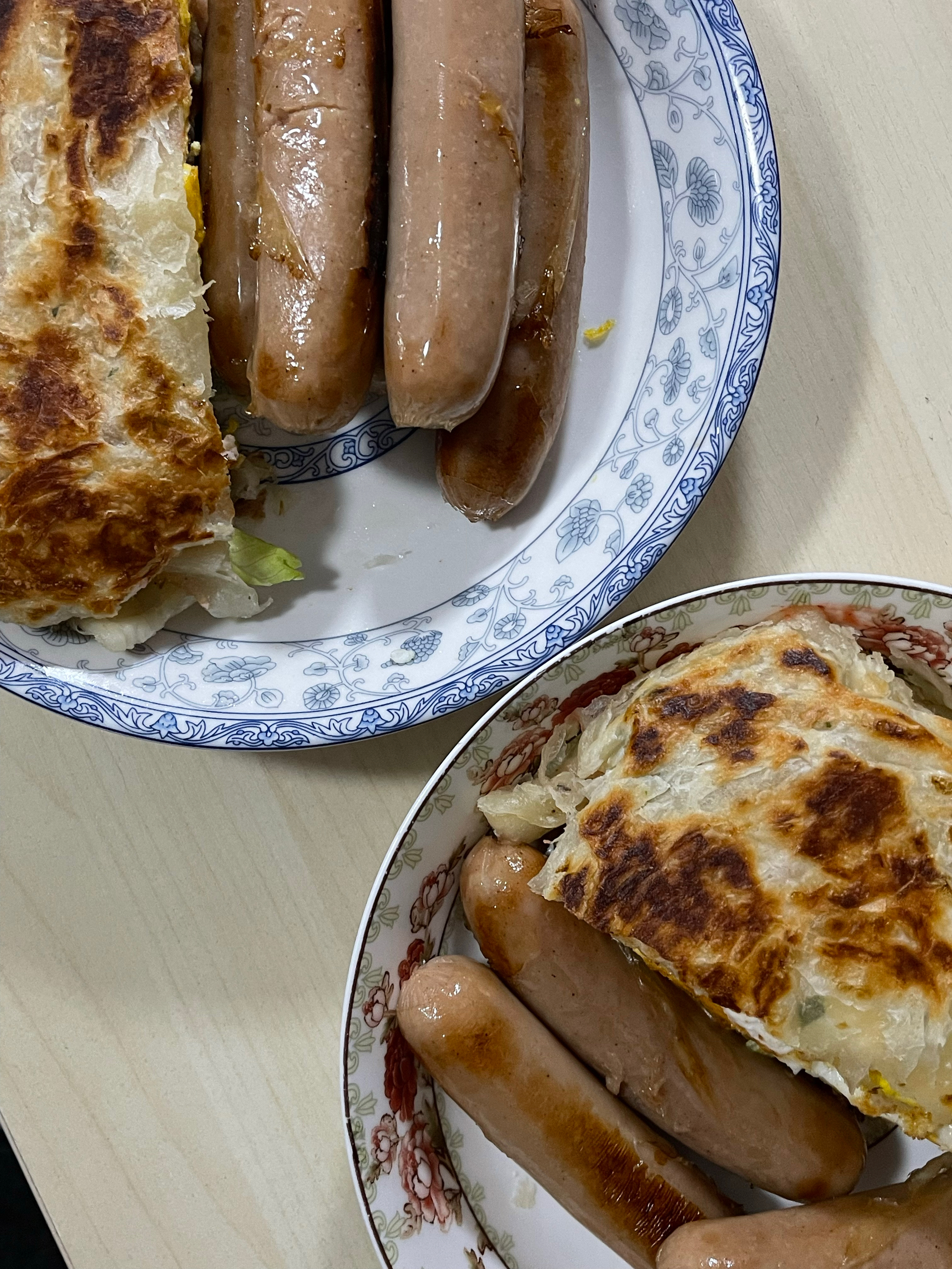 三分钟就可以做好孩子的早餐（手抓饼）