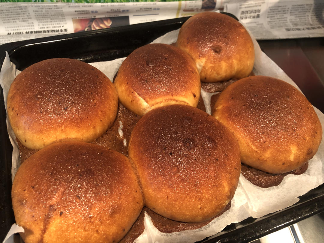 布布ka做的帕帕罗蒂墨西哥咖啡面包