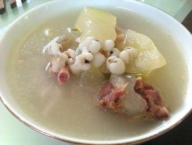 冬瓜薏米腊鸭汤的做法