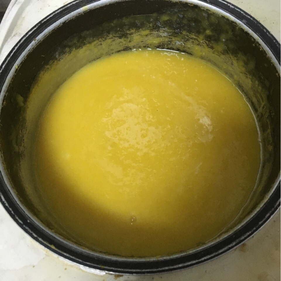 教你用电饭煲做南瓜粥