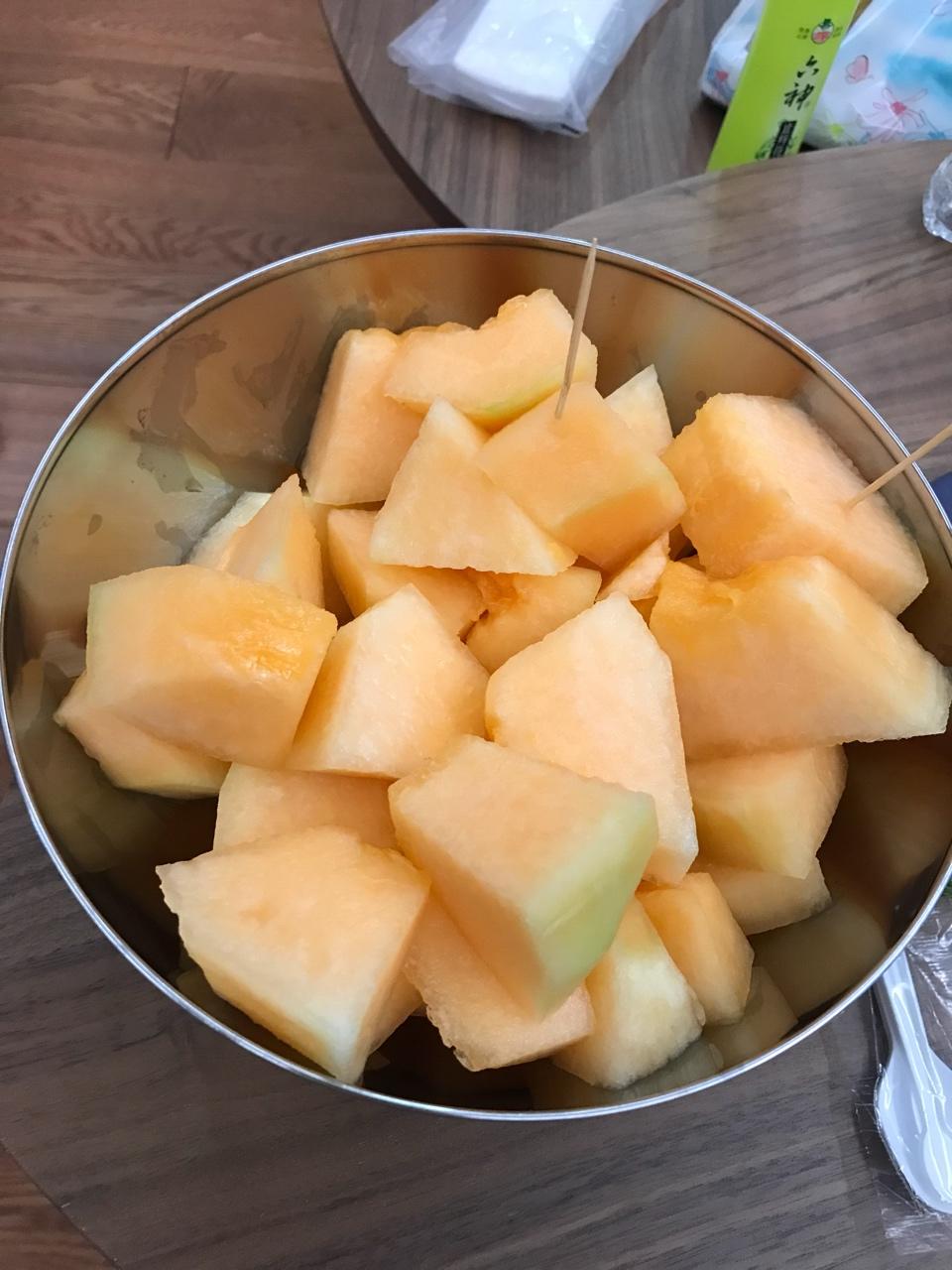 幸运de兔子做的哈密瓜花式切法