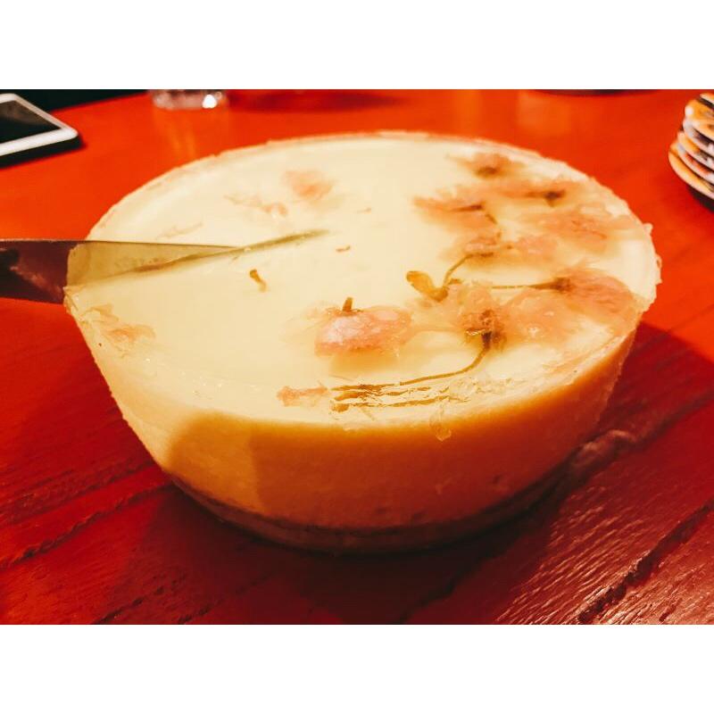 颜值超高的樱花慕斯