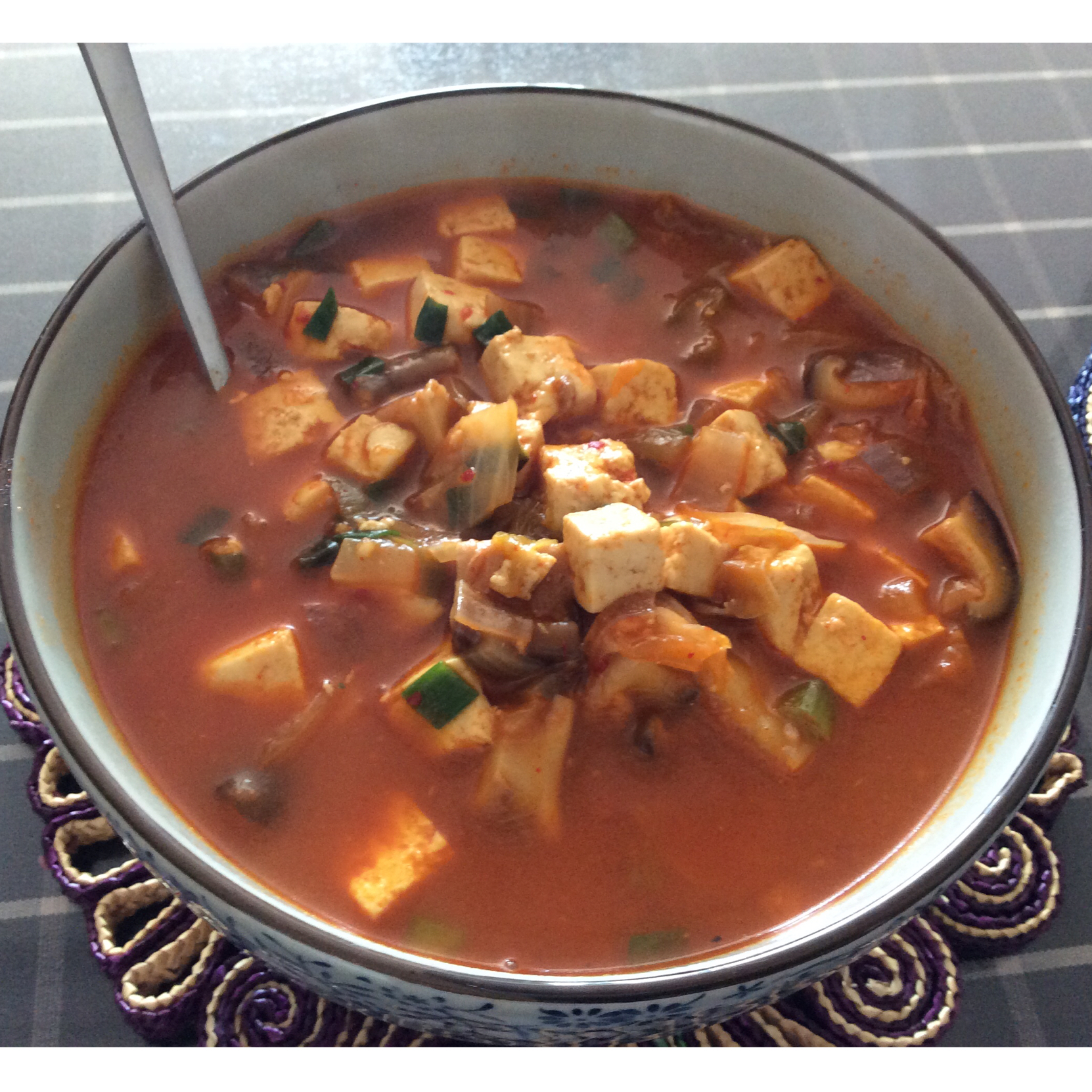 韩式豆腐锅 Korean Tofu Hotpot