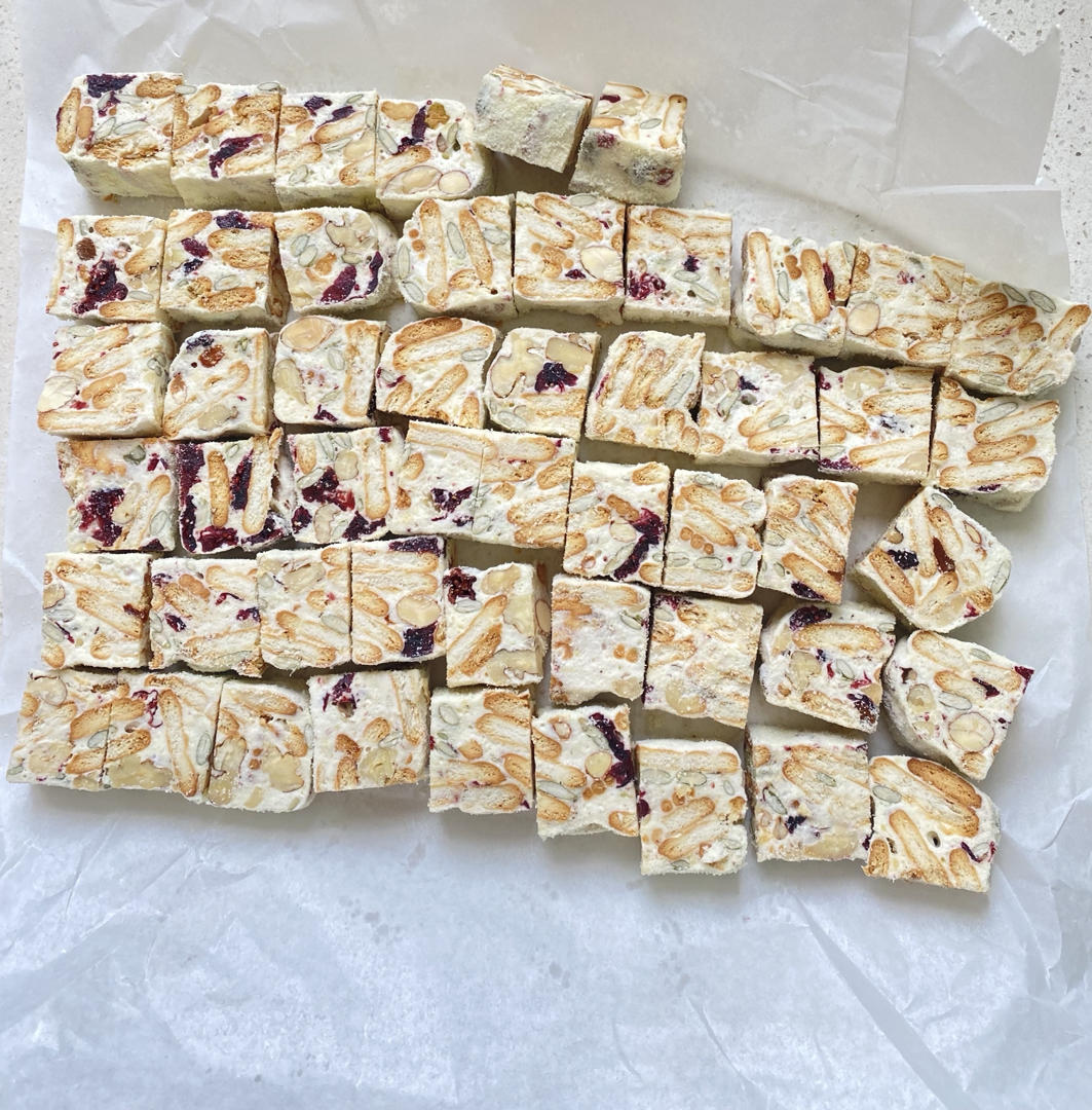 雪花酥  不甜版