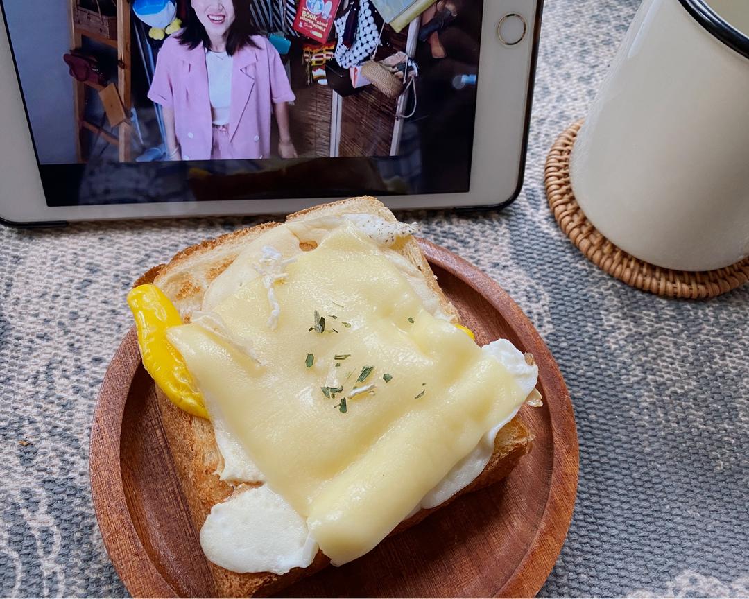 超快手吐司早餐的做法