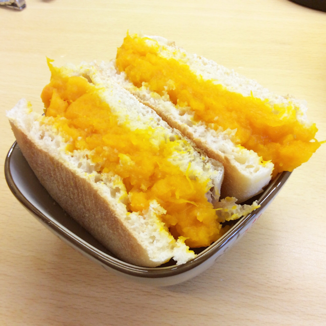 秋日南瓜葡萄干三明治