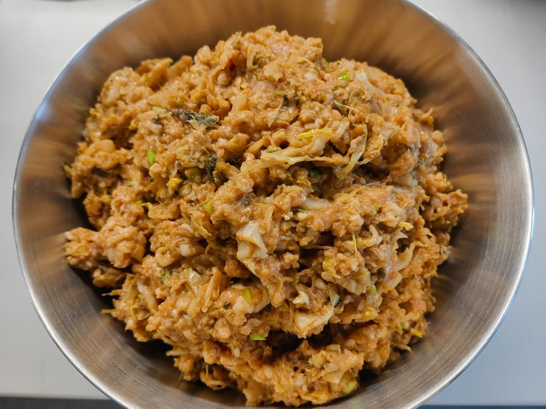 鲜美多汁酸菜馅儿（饺子包子）
