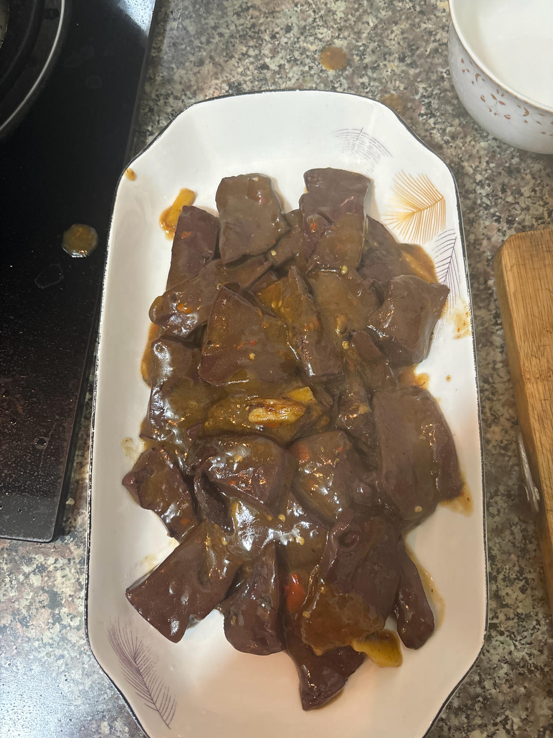 无敌好吃入味红烧猪血