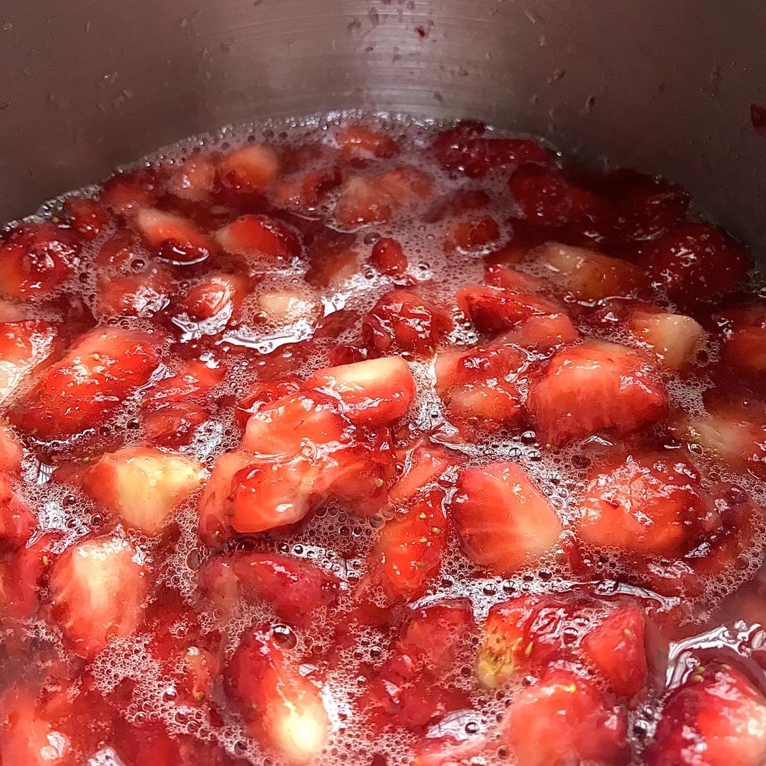 自制无添加草莓酱