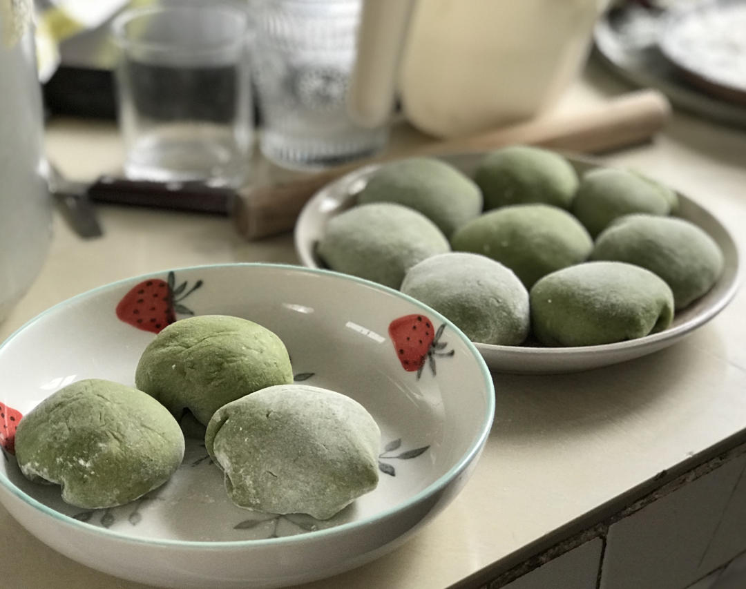 糯唧唧控最爱❗️这是什么神仙抹茶糯米糕🍵