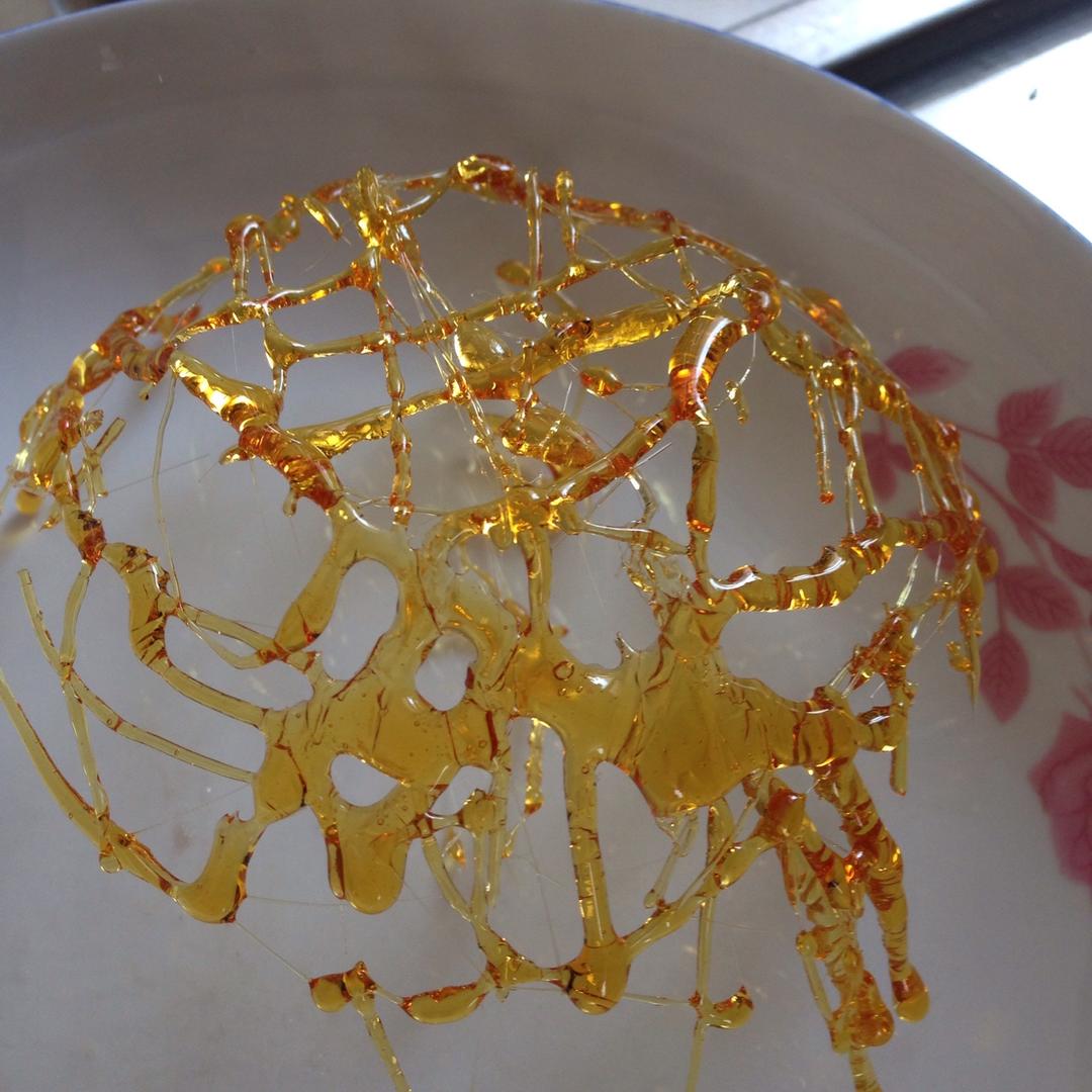 qq咖啡豆做的糖丝碗