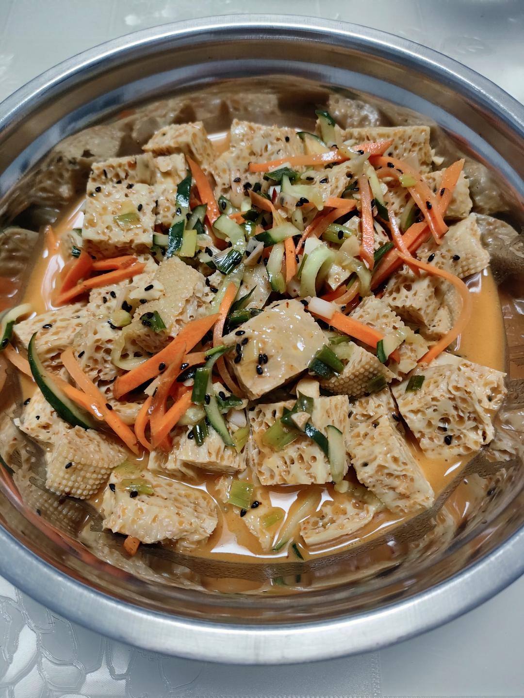 好吃的凉拌面筋