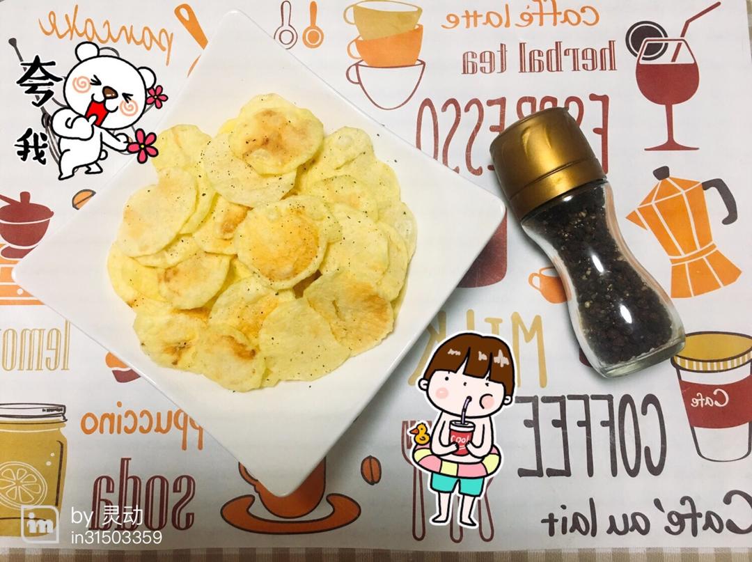 easy•微波无油薯片