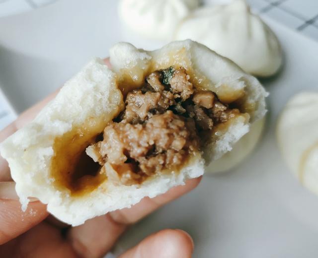 香菇肉包的做法