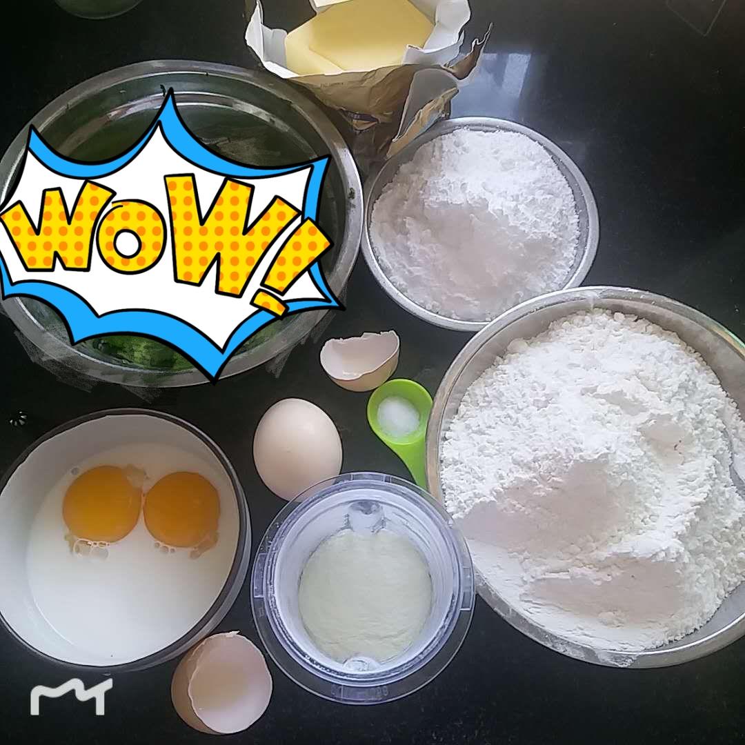 纯奶手撕吐司的做法 步骤1