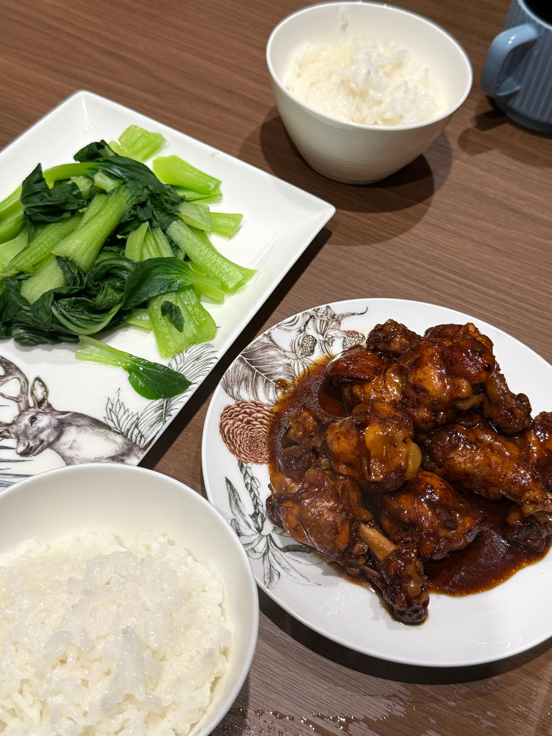 可乐鸡腿饭