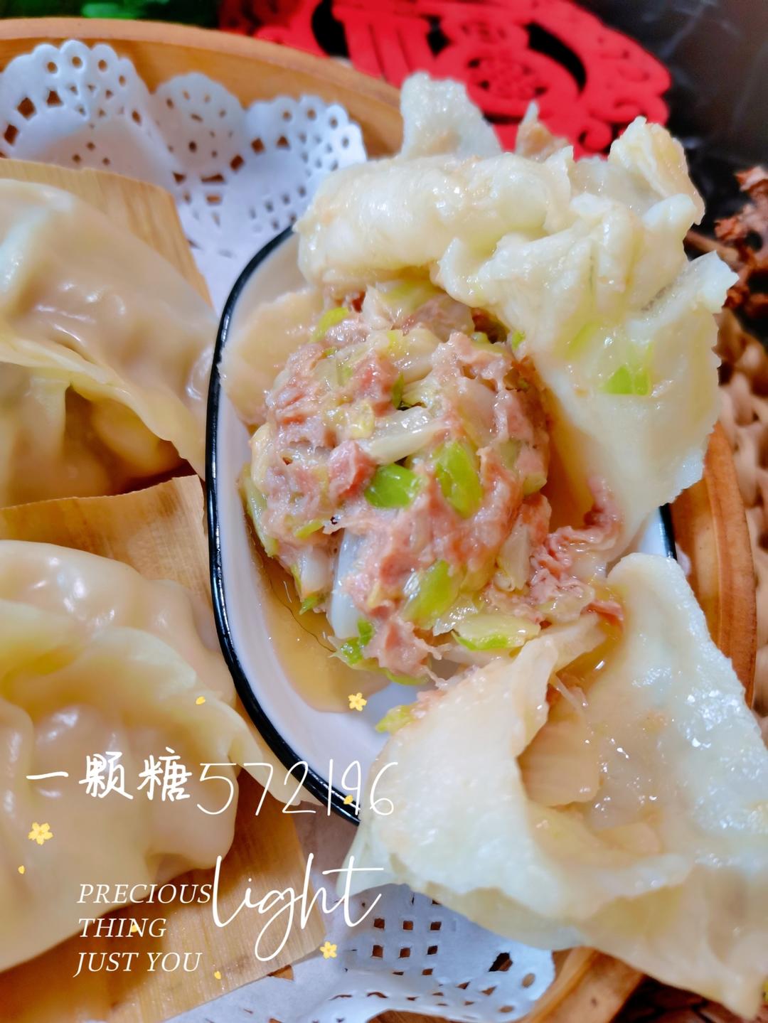 个个爆汁༄「包菜鲜肉🥩蒸饺🥟」༄