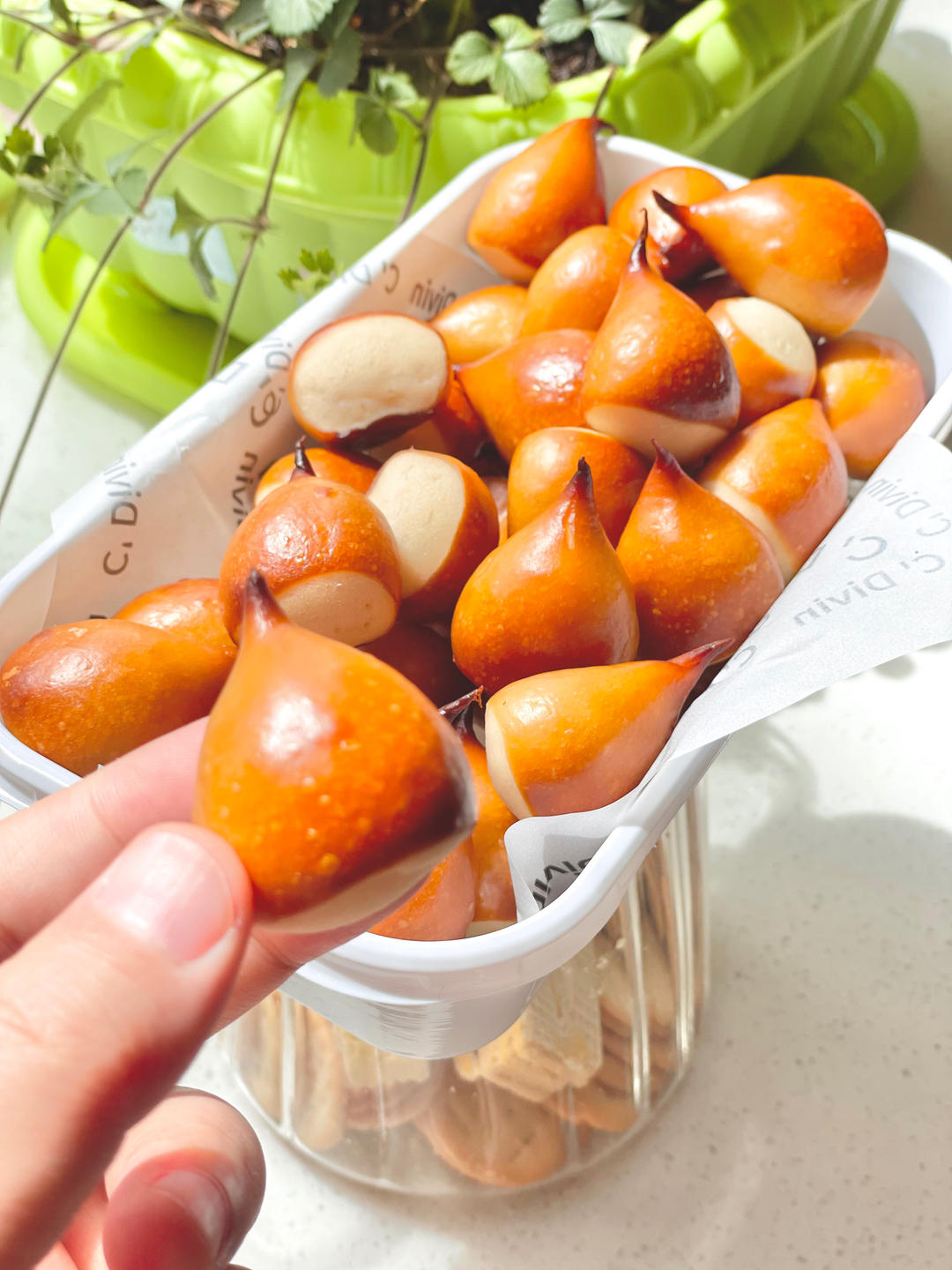 举个栗子｜超可爱的mini 栗子碱水面包