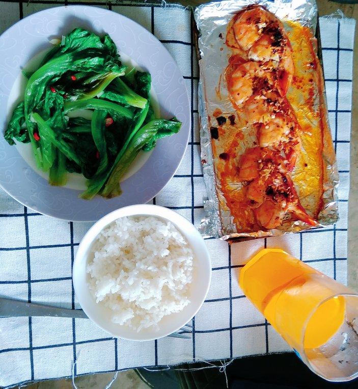 蒜蓉烤大虾