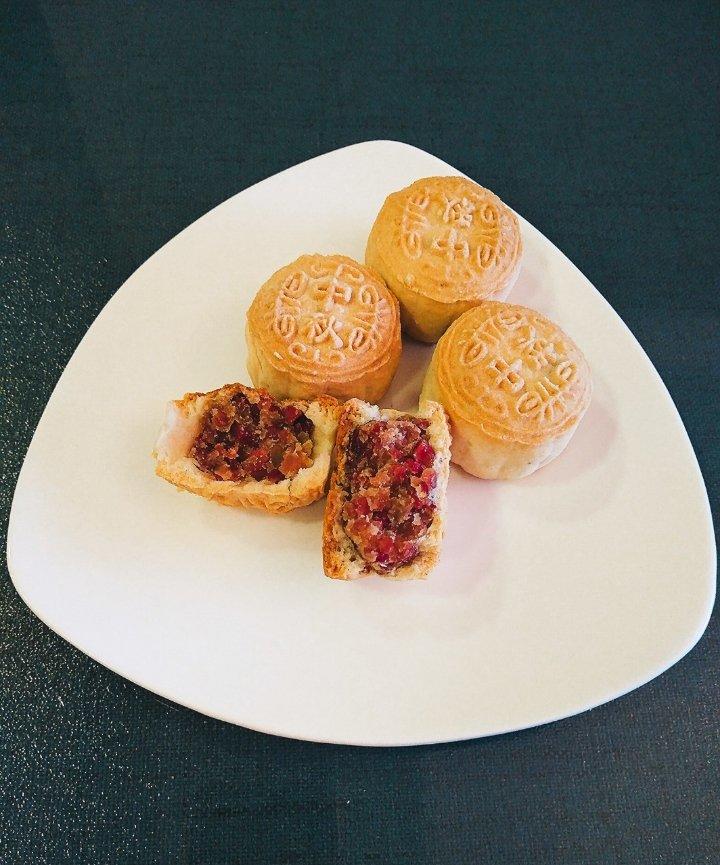 好吃不腻的云南火腿月饼