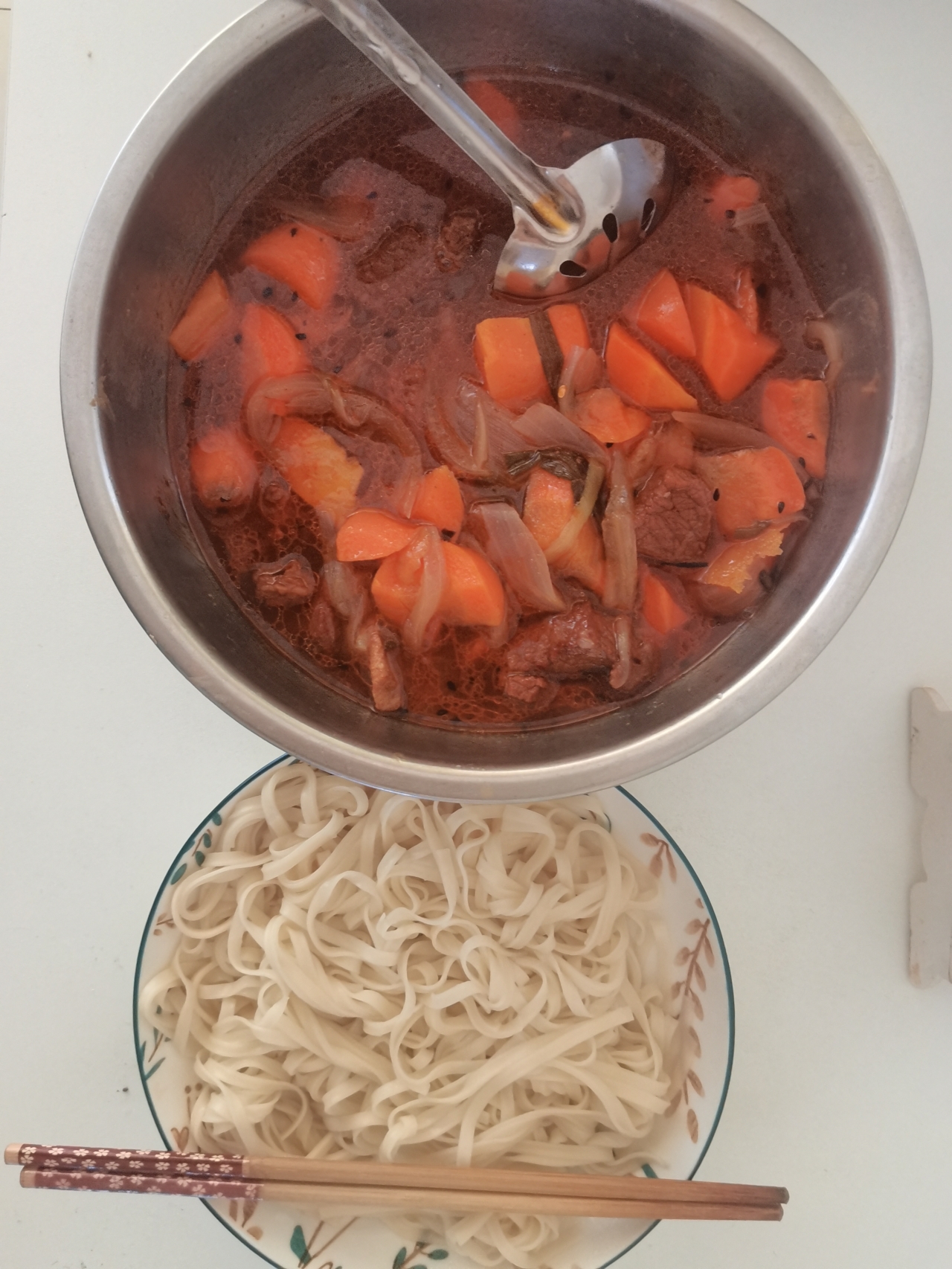 沙沙土豆胡萝卜炖牛肉