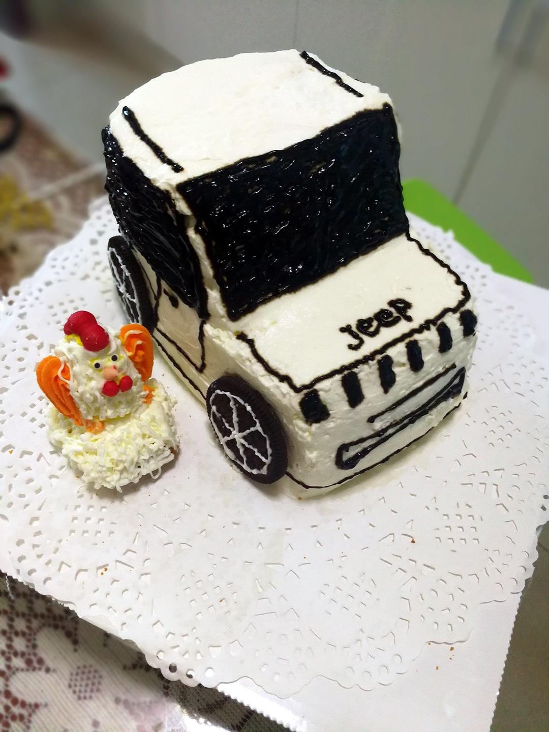 最潮的Jeep car cake汽车蛋糕