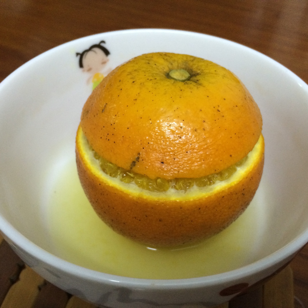 盐蒸橙子治疗咳嗽