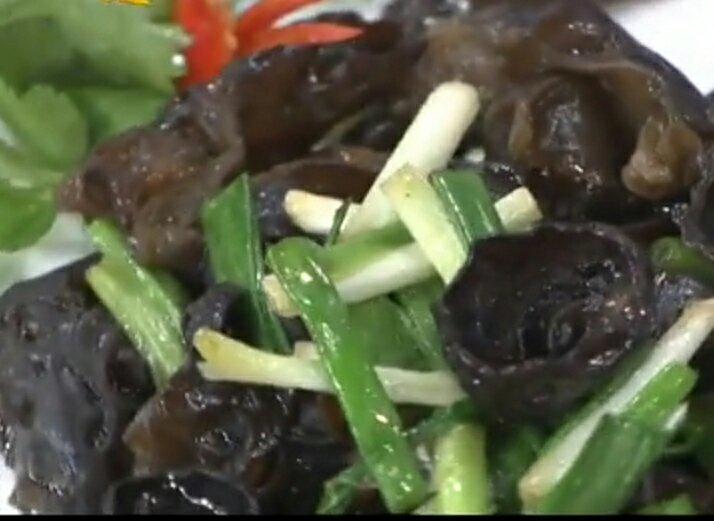 葱油炒木耳