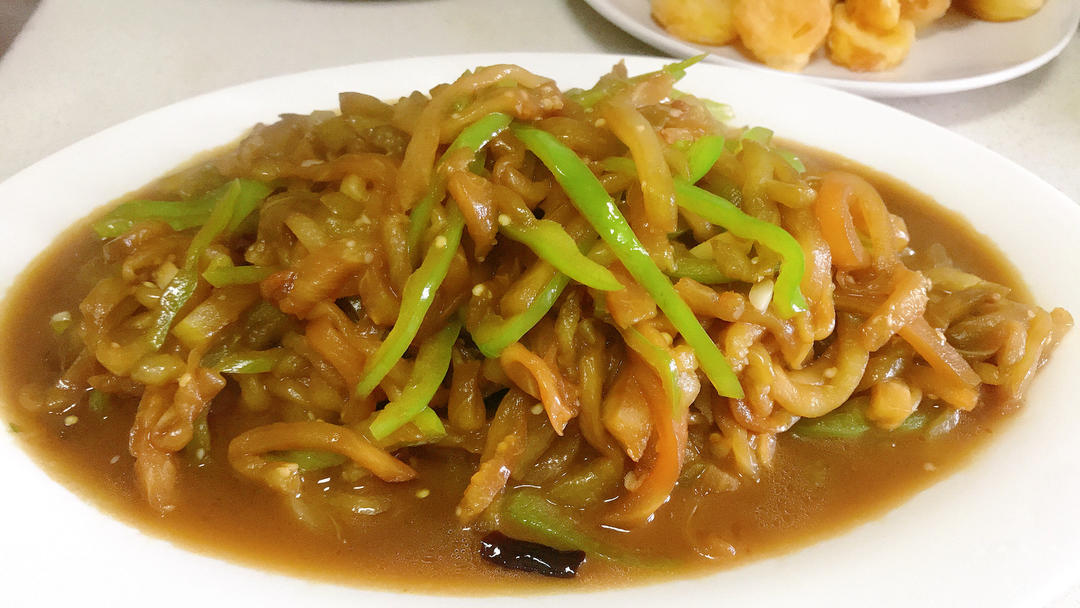 炒茄子丝