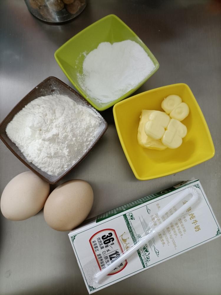 纯奶手撕吐司的做法 步骤1