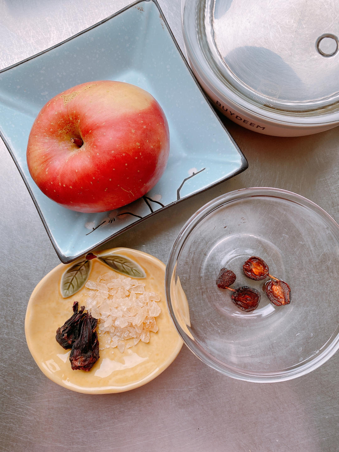 👆【养生壶打卡戳这】苹果三吃-3月美食日记打卡
