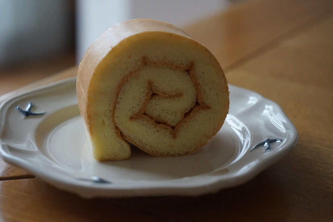 不开裂，不掉皮完美原味蛋糕卷