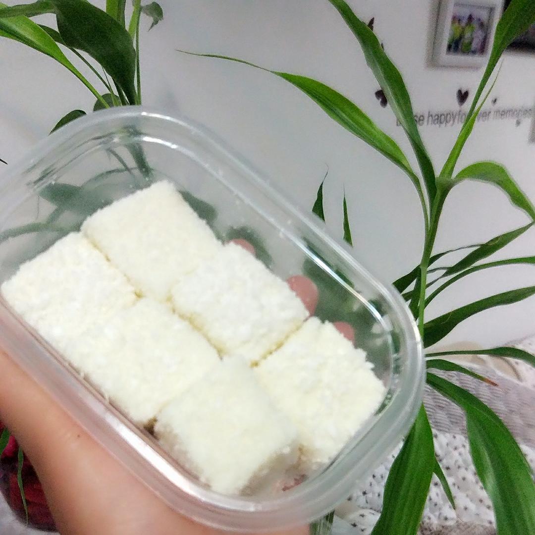 太棒啦！1个方子，做出2道口味一流的甜品！——椰奶小方&炸鲜奶