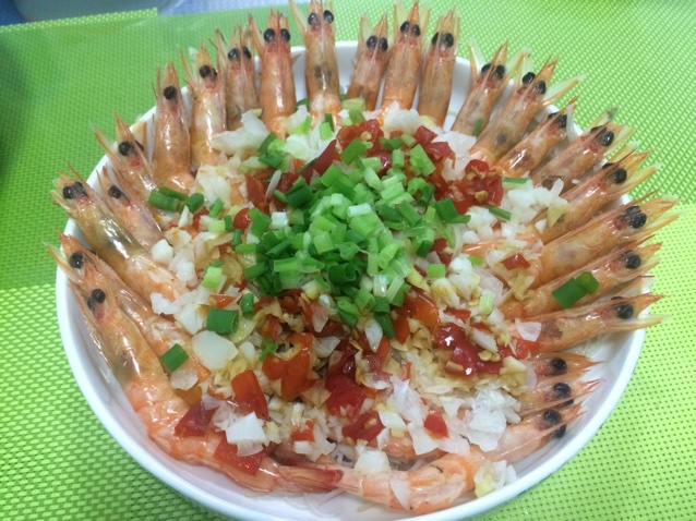 蒜蓉粉丝蒸虾