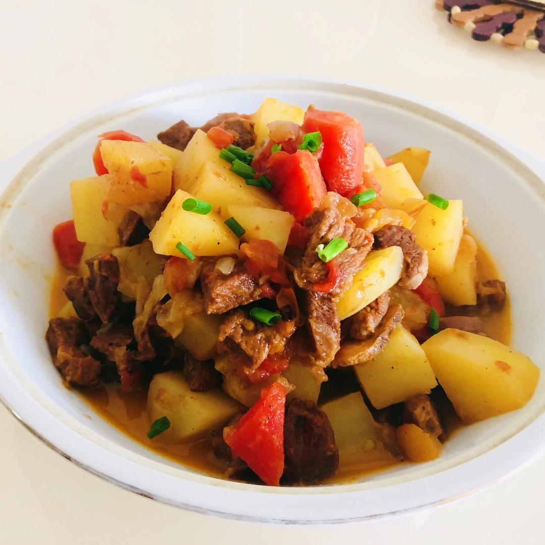 土豆炖牛肉