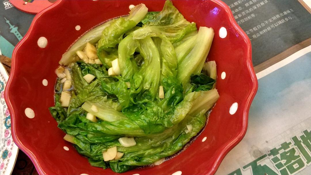 家常菜 蚝油生菜