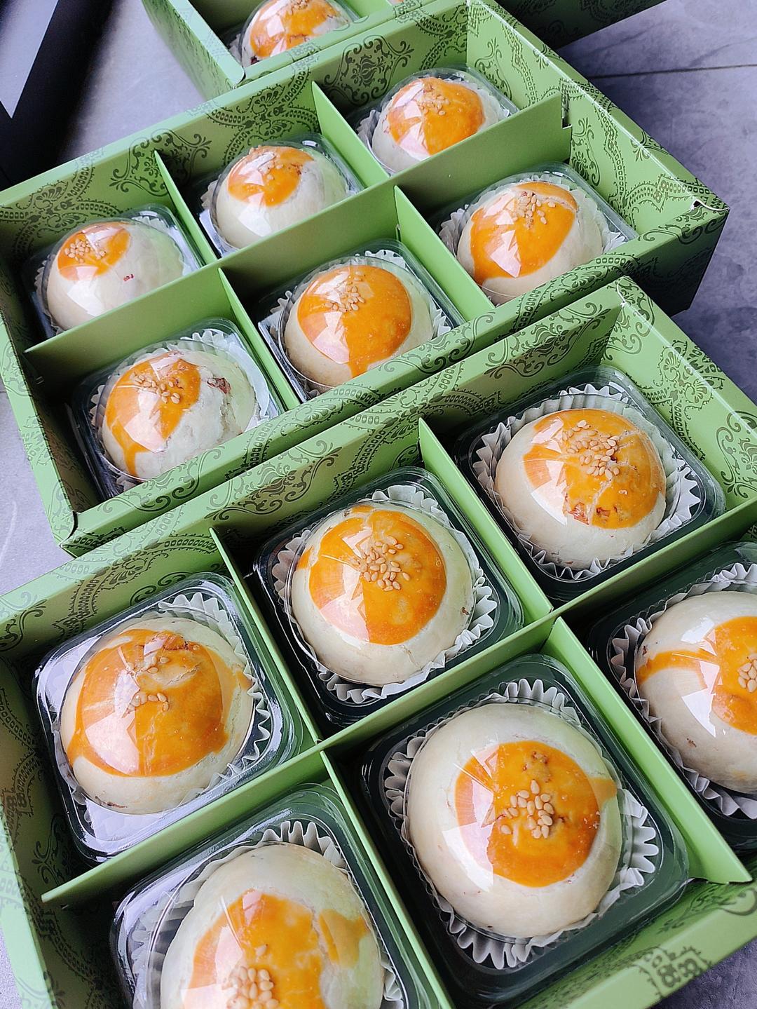 玫瑰蛋黄酥｜保姆级教程教会你浪漫的新口味