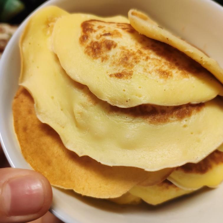 香蕉酸奶鸡蛋饼的做法