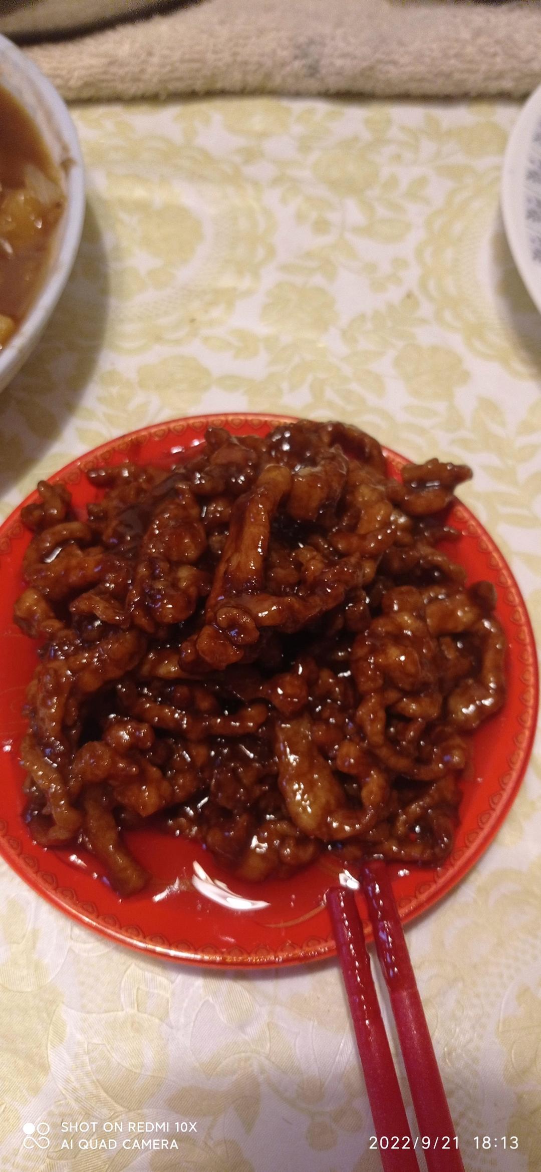 京酱肉丝