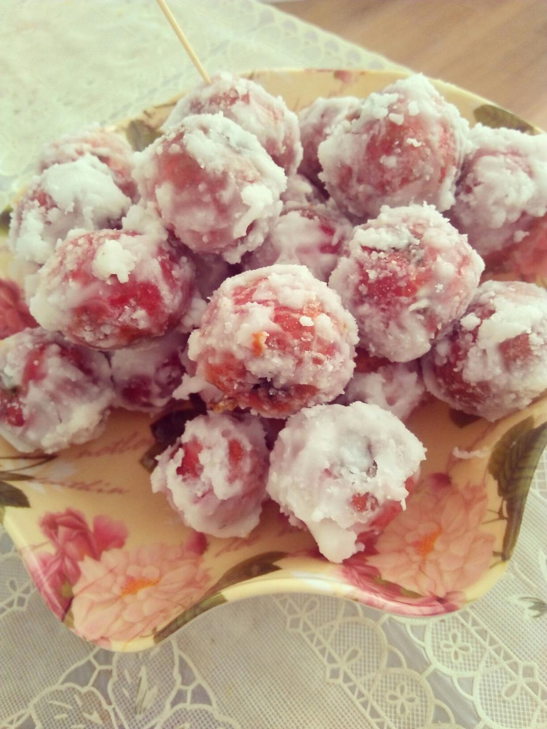 超简单的山楂雪球